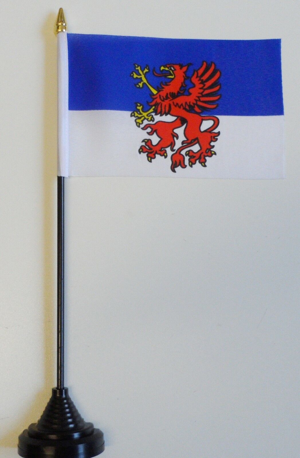 Pomerania Region Germany Polyester Table Desk Flag