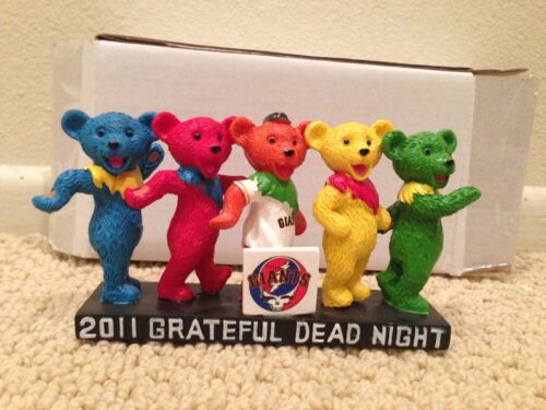 San Francisco Giants Grateful Dead Dancing Bears Statue Figure Sga 8-9-11