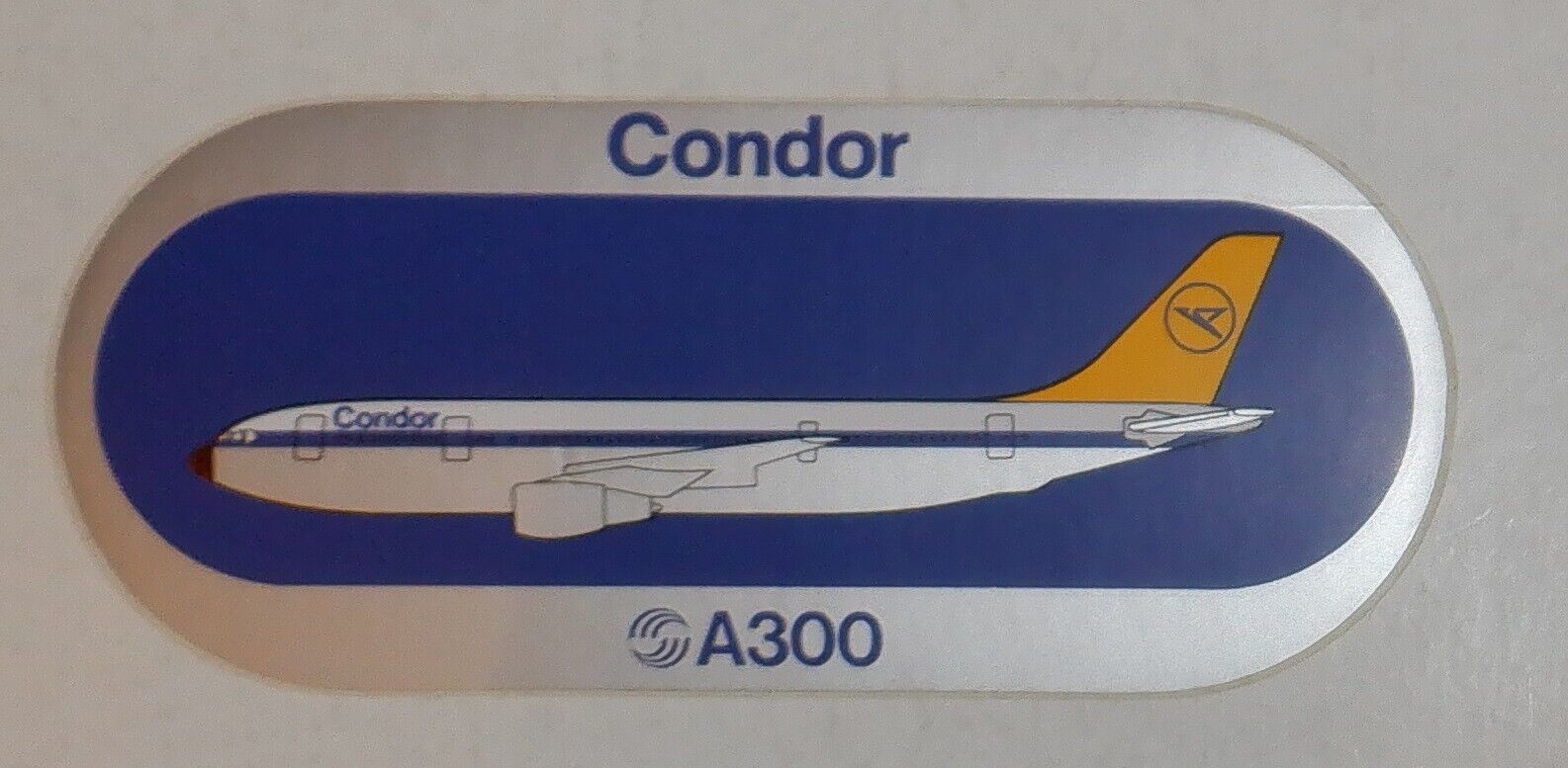 Airbus -  Sticker   -   Condor Airlines  A300   -   8x3-1/2"