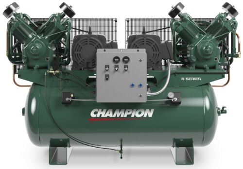 Champion Advantage 20hp 240 Gallon Ac 208v 3phase Duplex Air Compressor Hr10d-24