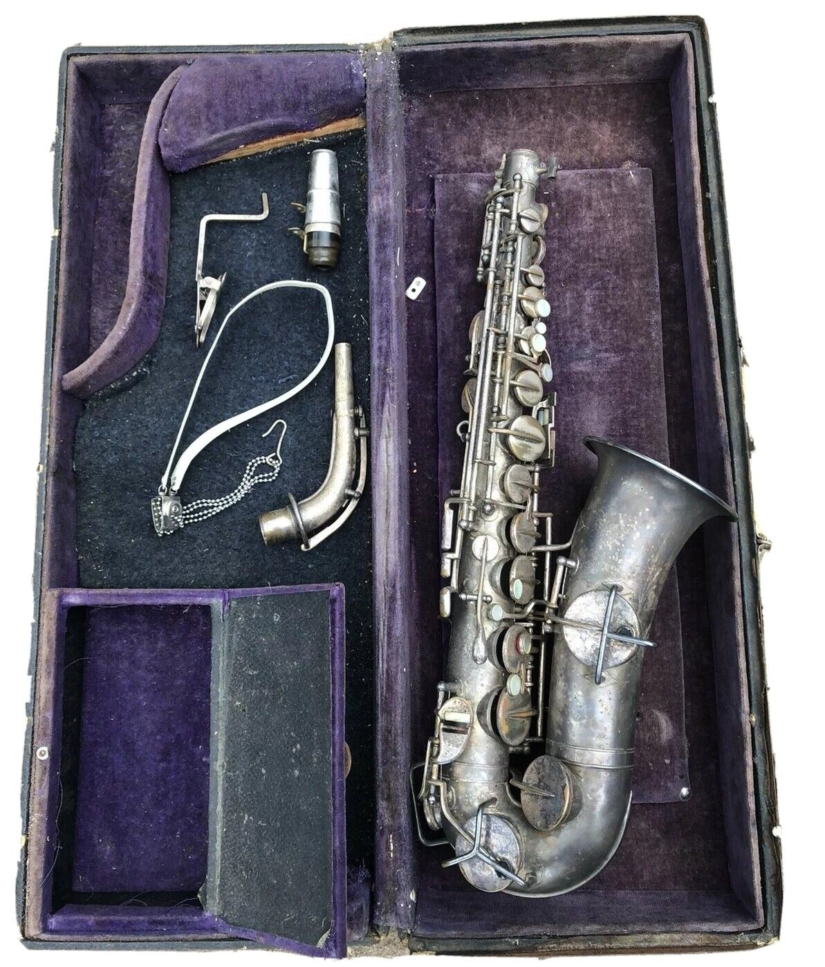 Antique Saxophone  1910 Supertone 18754