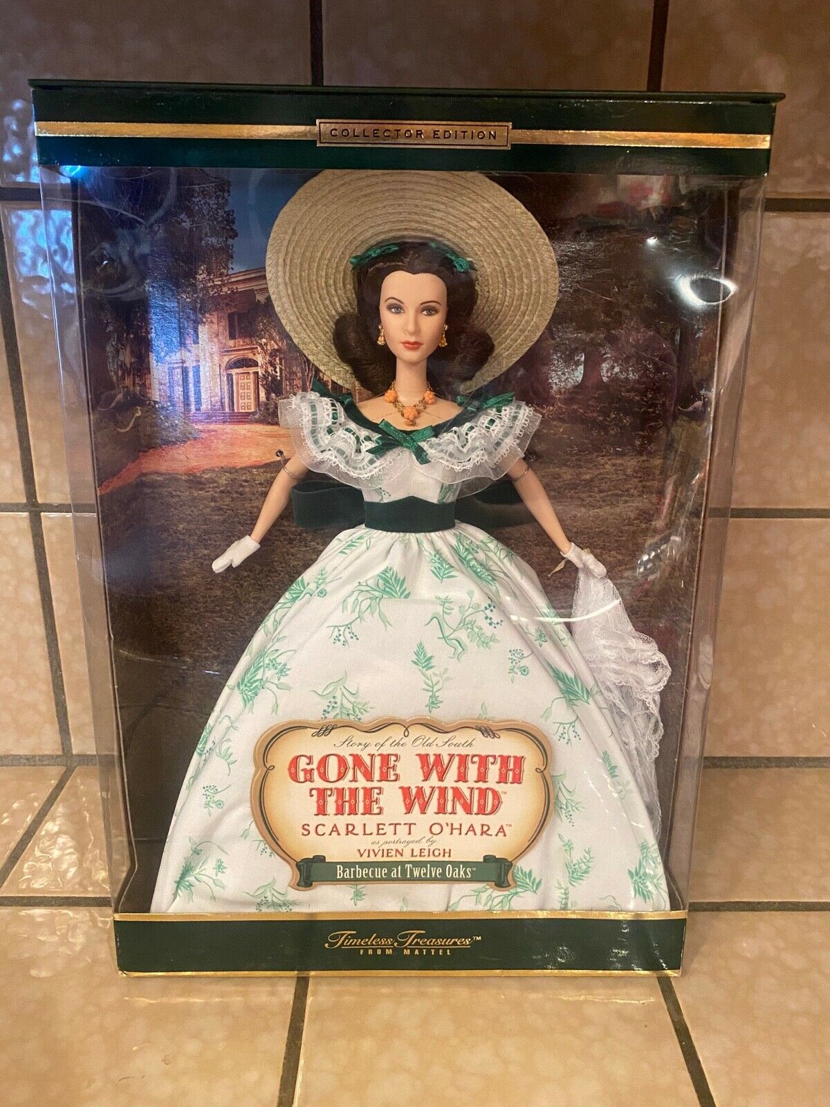 Scarlett O'hara Barbie - Gone With The Wind - Barbeque -timeless Treasures