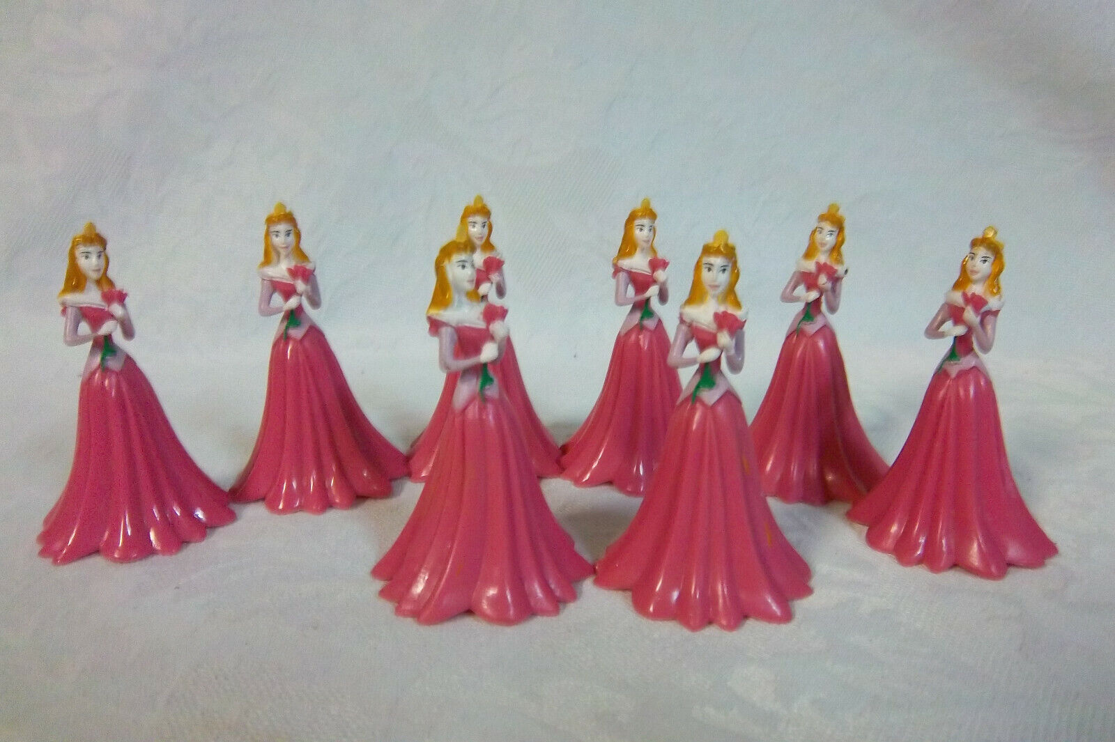 Aurora Sleeping Beauty Princess Figures 2" Cake Toppers Toy