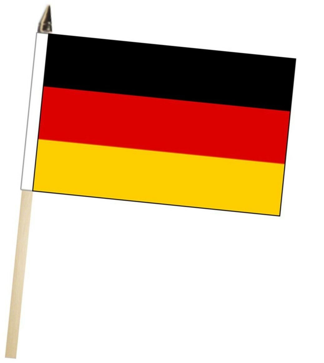 Germany Federal Large Hand Waving Courtesy Flag