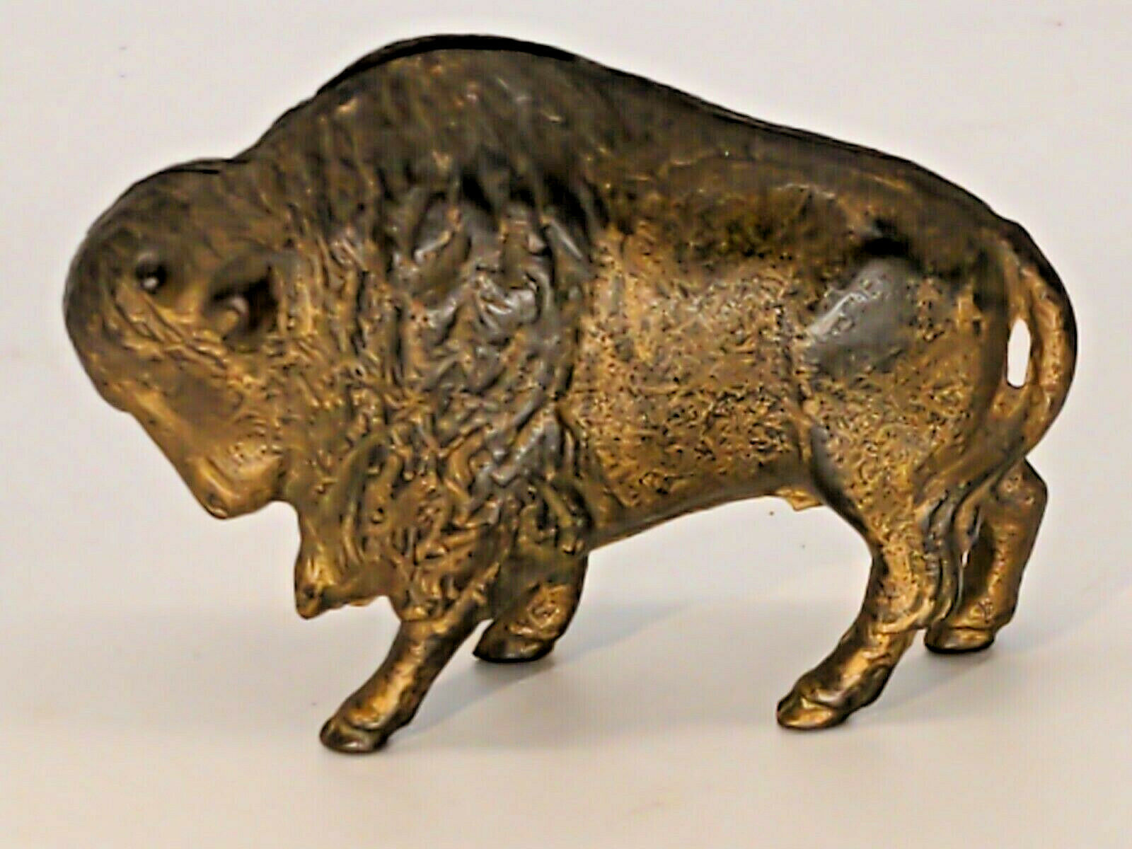 Antique Original A.c. Williams Bison  Buffalo Still Bank Cast Iron