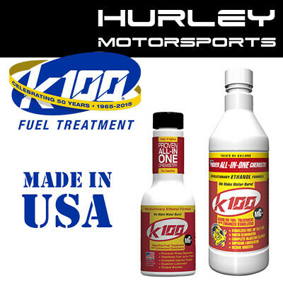 K100 Fuel Treatment Gasoline/ethanol Additive - K100-g+ - 8 Oz Bottles - 2 Pack
