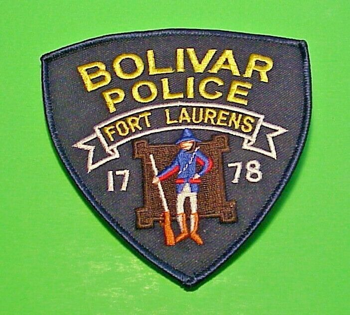 Fort Laurens  Bolivar  Ohio  Oh  1778  Police Patch  4"  Free Shipping!!!