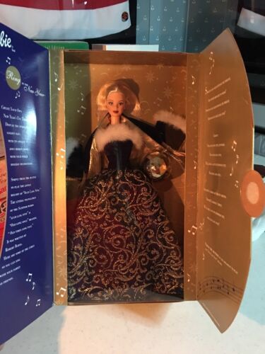 2001 Ring In The New Year Barbie Doll Blonde #52742 Nrfb