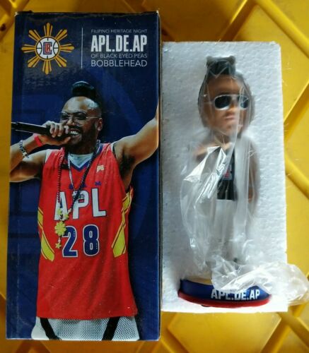 Apl De Ap Los Angeles Clippers Bobble Head Sga 2018 Rare Black Eyed Peas