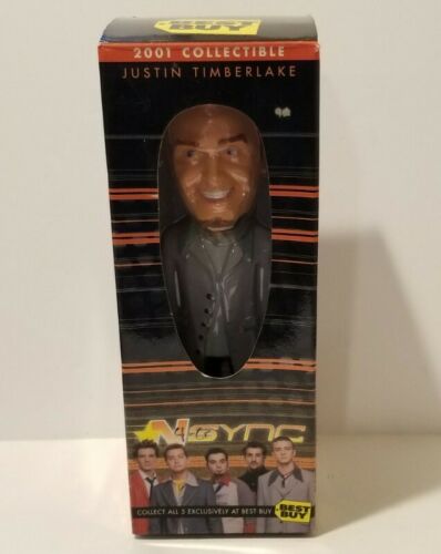 Justin Timberlake 8" Bobblehead In Box  2001 Collectible  Best Buy  Nysync