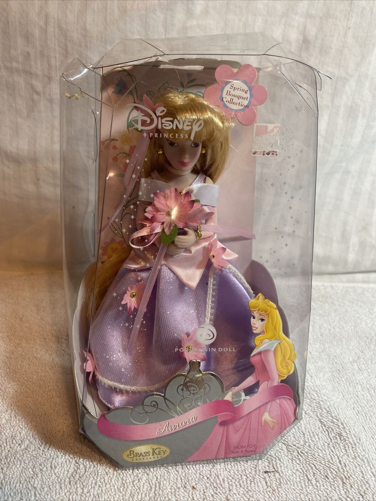 Disney Princess, Aurora, Porcelain Figure, 2006 Brass Key, New In Box