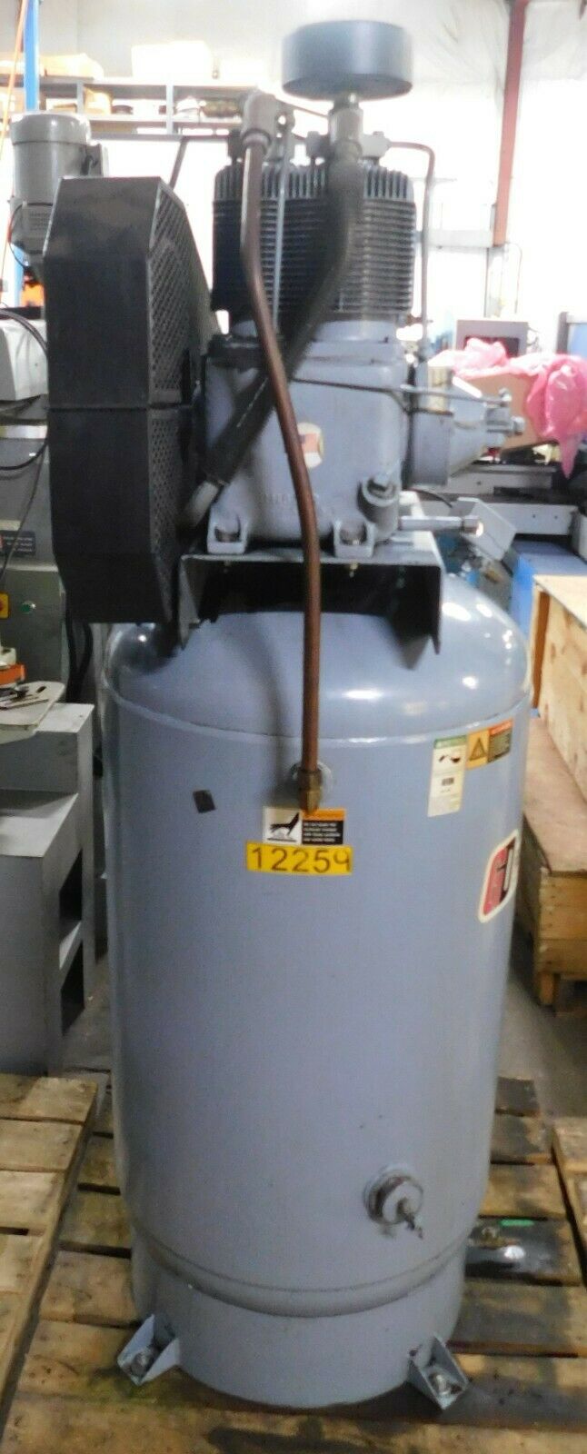 #10473: Gardner Denver 5 Hp Reciprocating Air Compressor