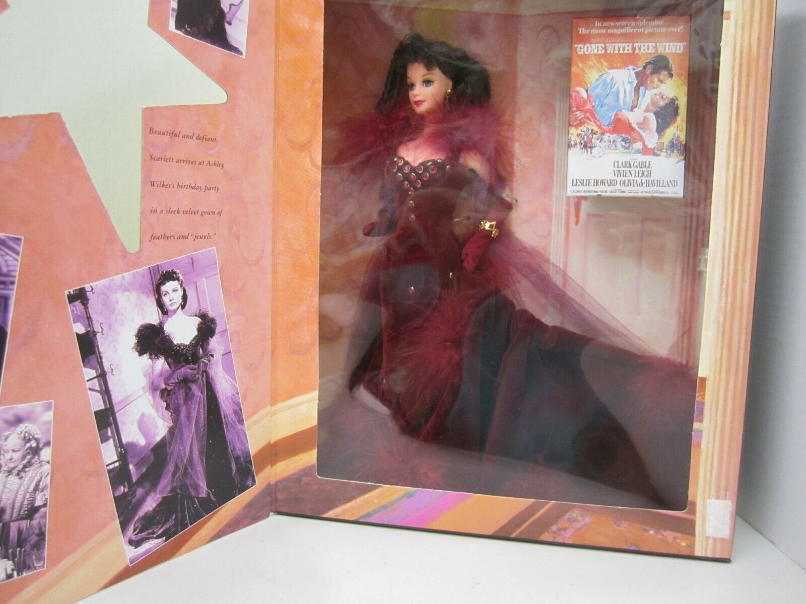 Barbie As Scarlett O'hara - Hollywood Legends Collection 1994 Mattel #12815 New