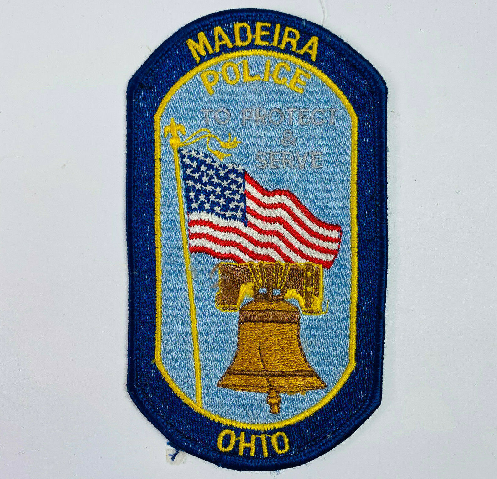 Madeira Police Ohio Patch (a3)