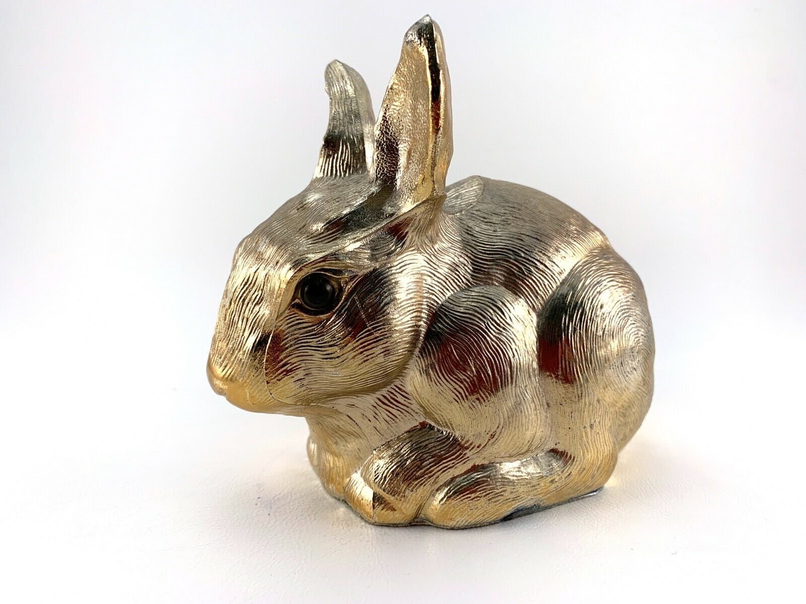 Vintage Reed & Barton - Silverplated Bunny Bank - Rabbit Coin Bank - Japan