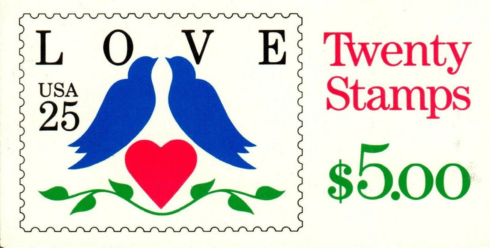 Scott Bk169 2441a 25¢ Love Mnh Free Shipping In The Usa