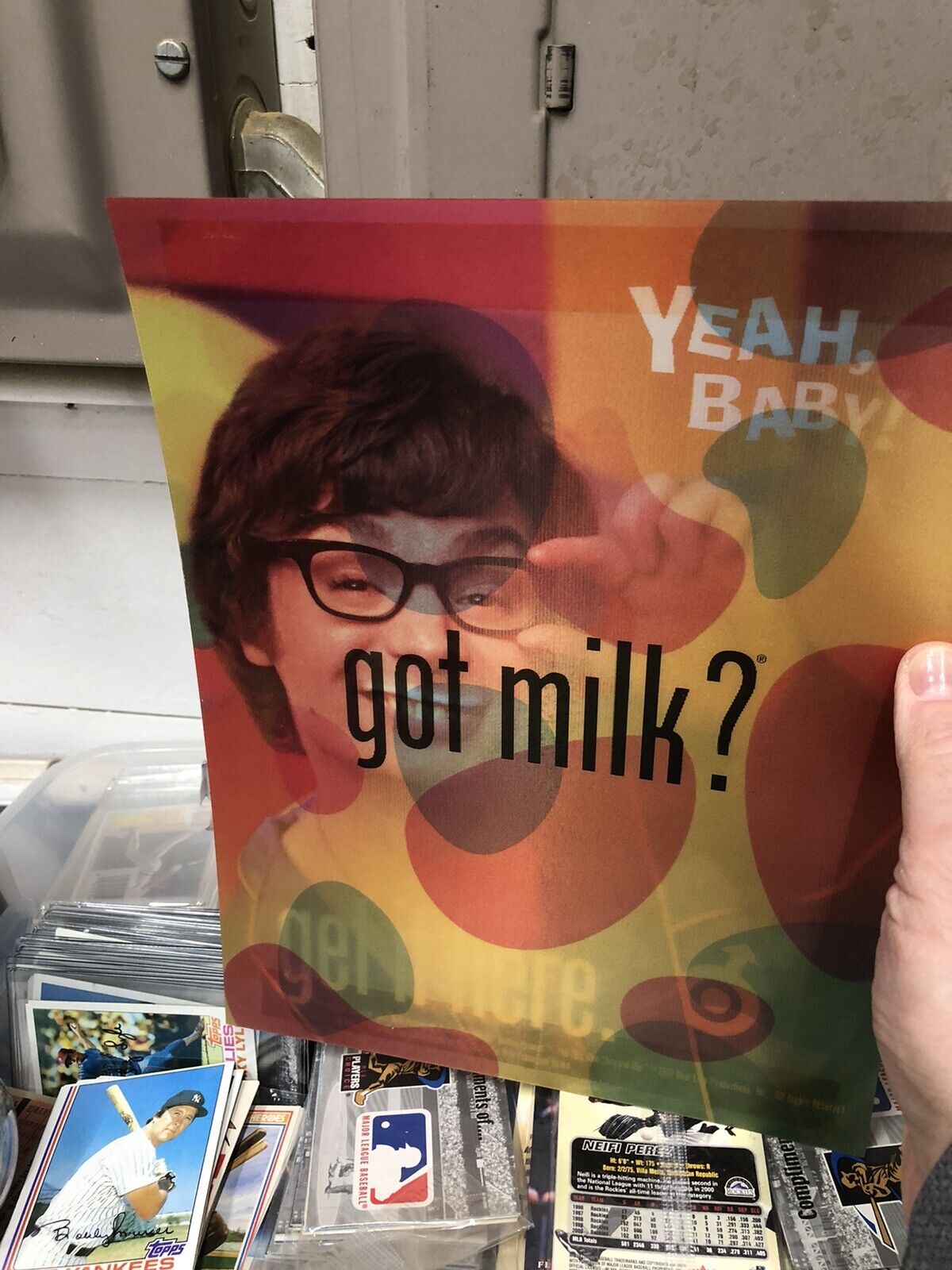 Austin Powers Spy Who Shagged Me Vari Vue Poster Advertisement Got Milk Flicker