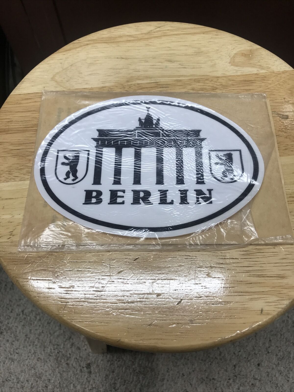 Vintage Berlin Germany Sticker